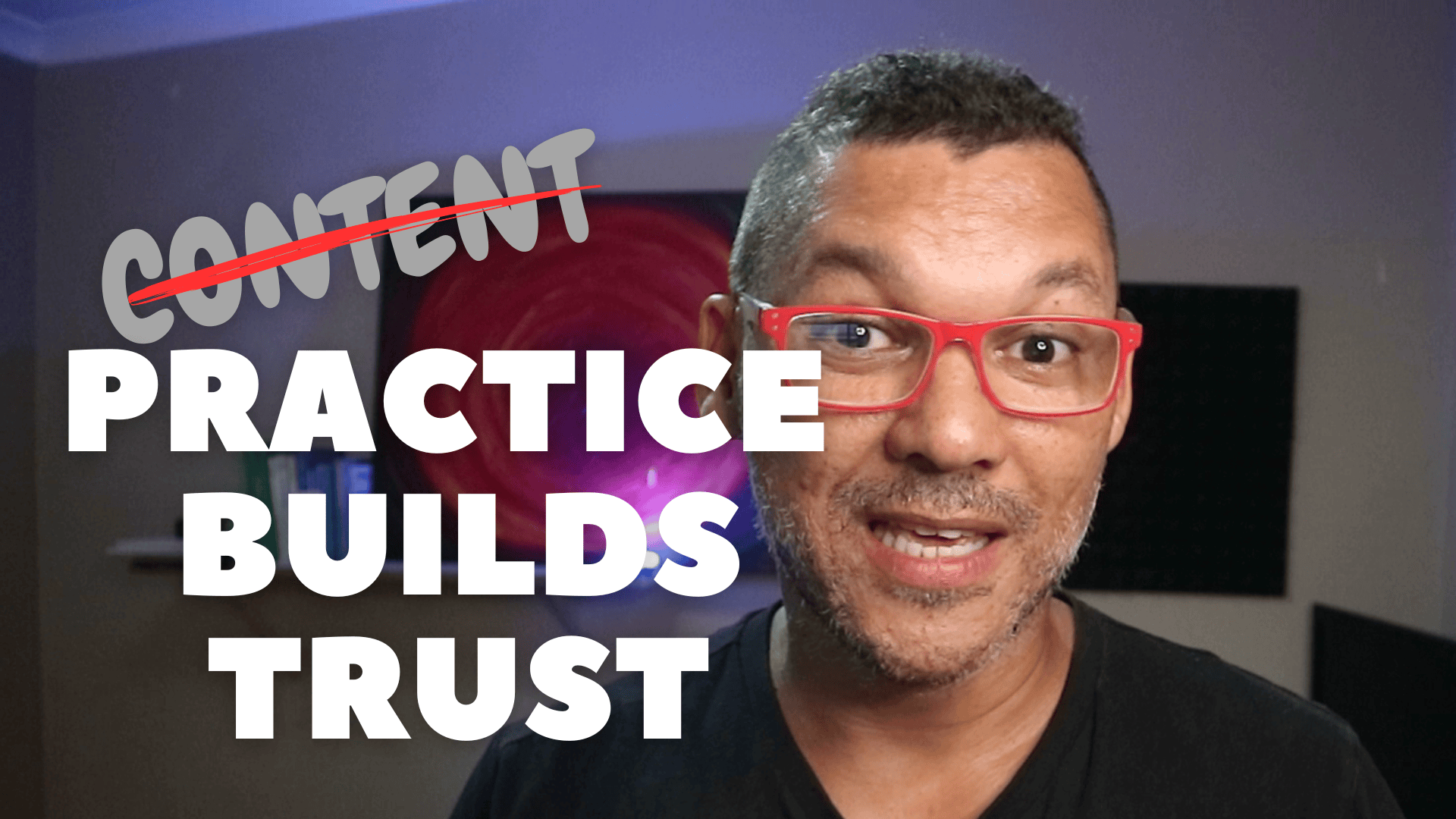 The best way to build trust with your content is to practice.